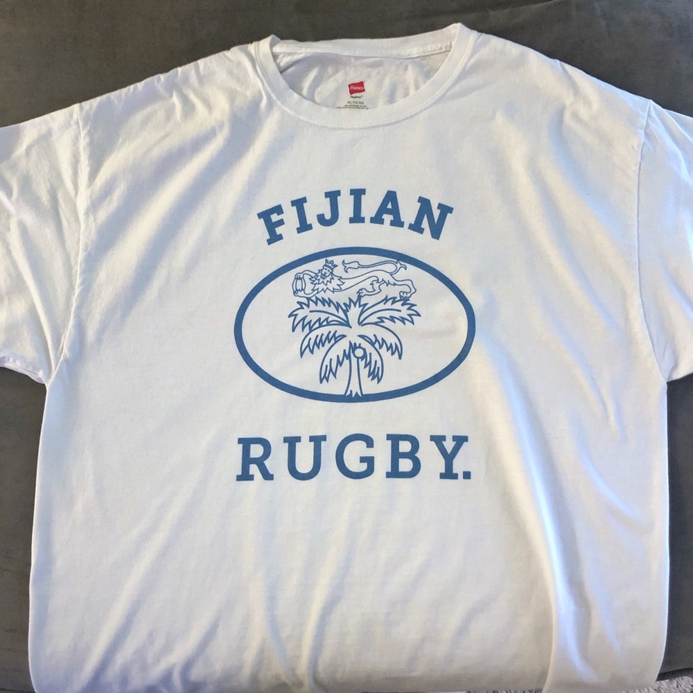 Men’s Fijian Rugby T-Shirt, XL